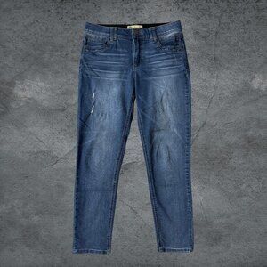 Democracy Straight Leg Ankle Women's Jeans Stretch Size 8